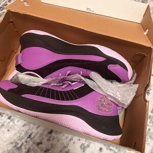 Under Armour Lavender and Black Shoes